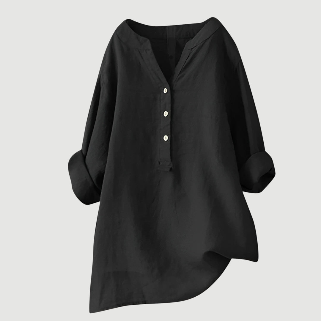 Freja™ | Camicia Leggera e Comoda con Bottoni
