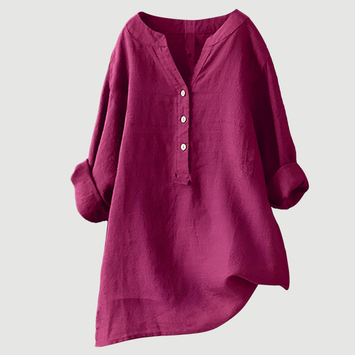 Freja™ | Camicia Leggera e Comoda con Bottoni