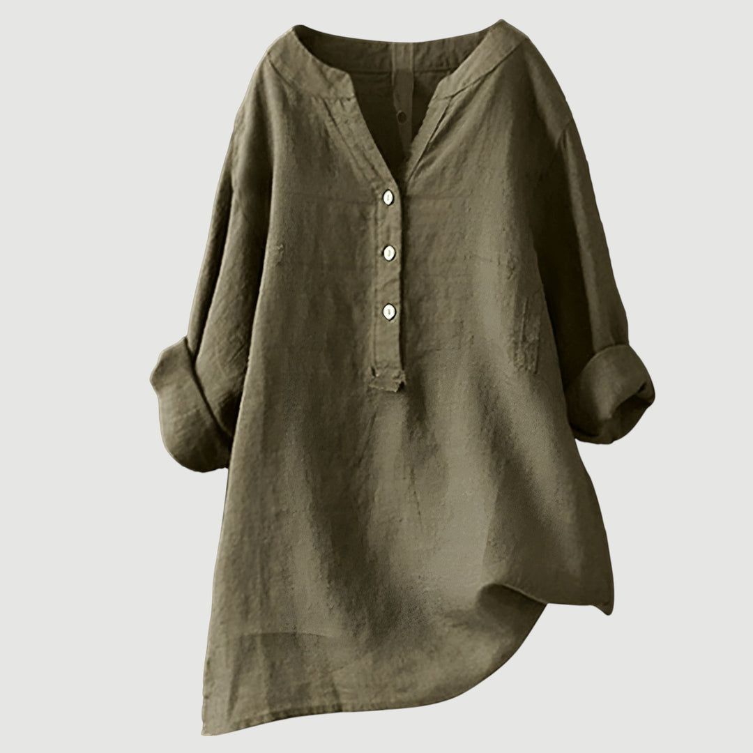 Freja™ | Camicia Leggera e Comoda con Bottoni