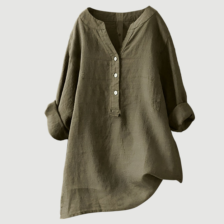 Freja™ | Camicia Leggera e Comoda con Bottoni