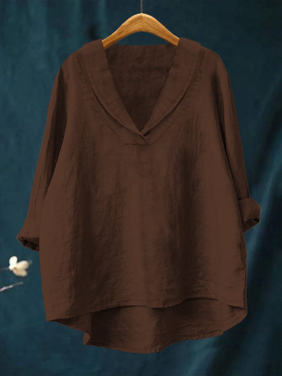 Samantha | Elegante Camisa de Verano en Lino