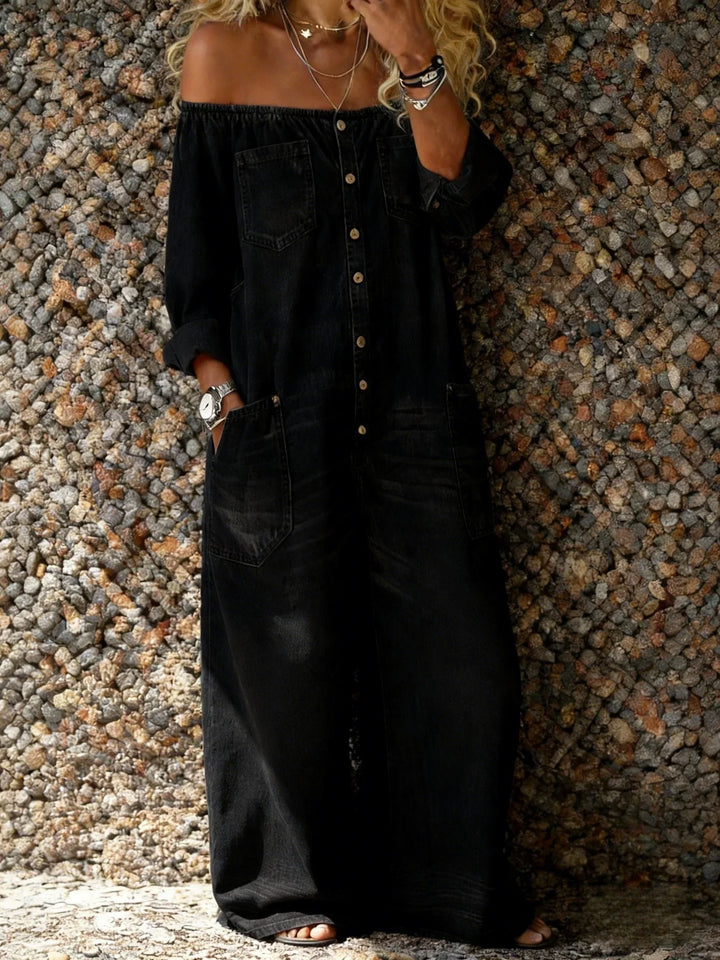 Sophia | Tuta Casual con Spalle Scoperte