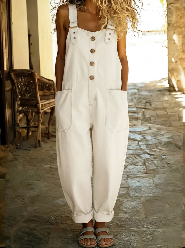 Jade™ | Salopette in Denim Casual con Spalline Regolabili