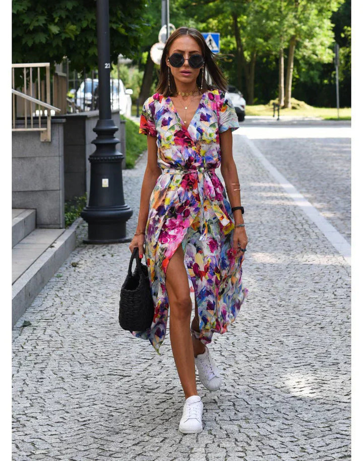 Julia | Abito Elegante con Scollo a V