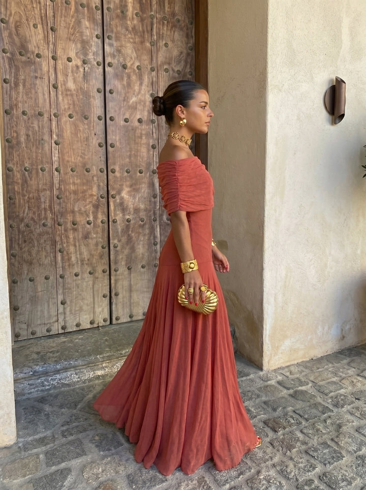 Robe Elegante Simba in Tulle di Seta