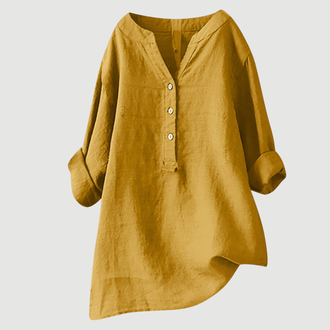 Freja™ | Camicia Leggera e Comoda con Bottoni