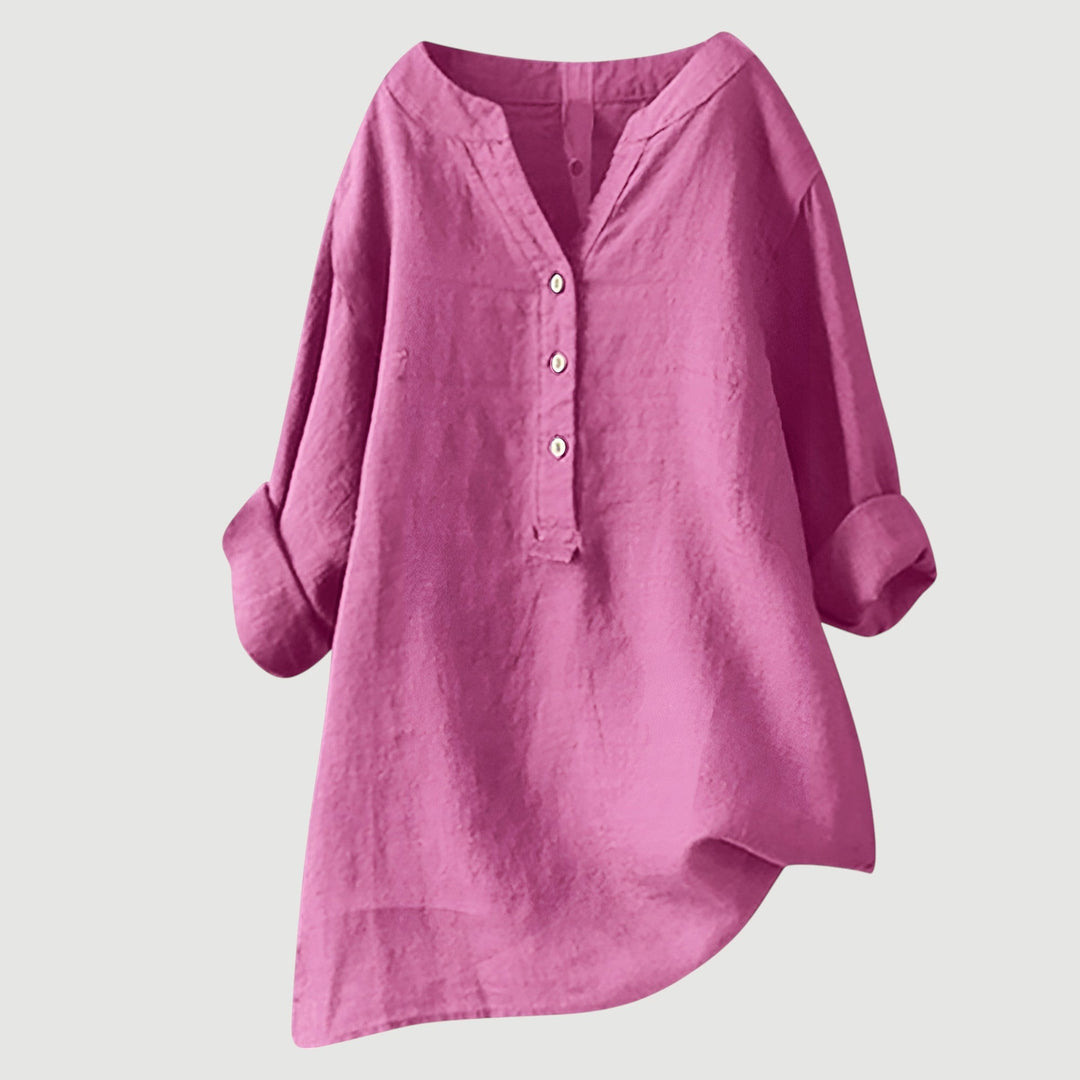 Freja™ | Camicia Leggera e Comoda con Bottoni